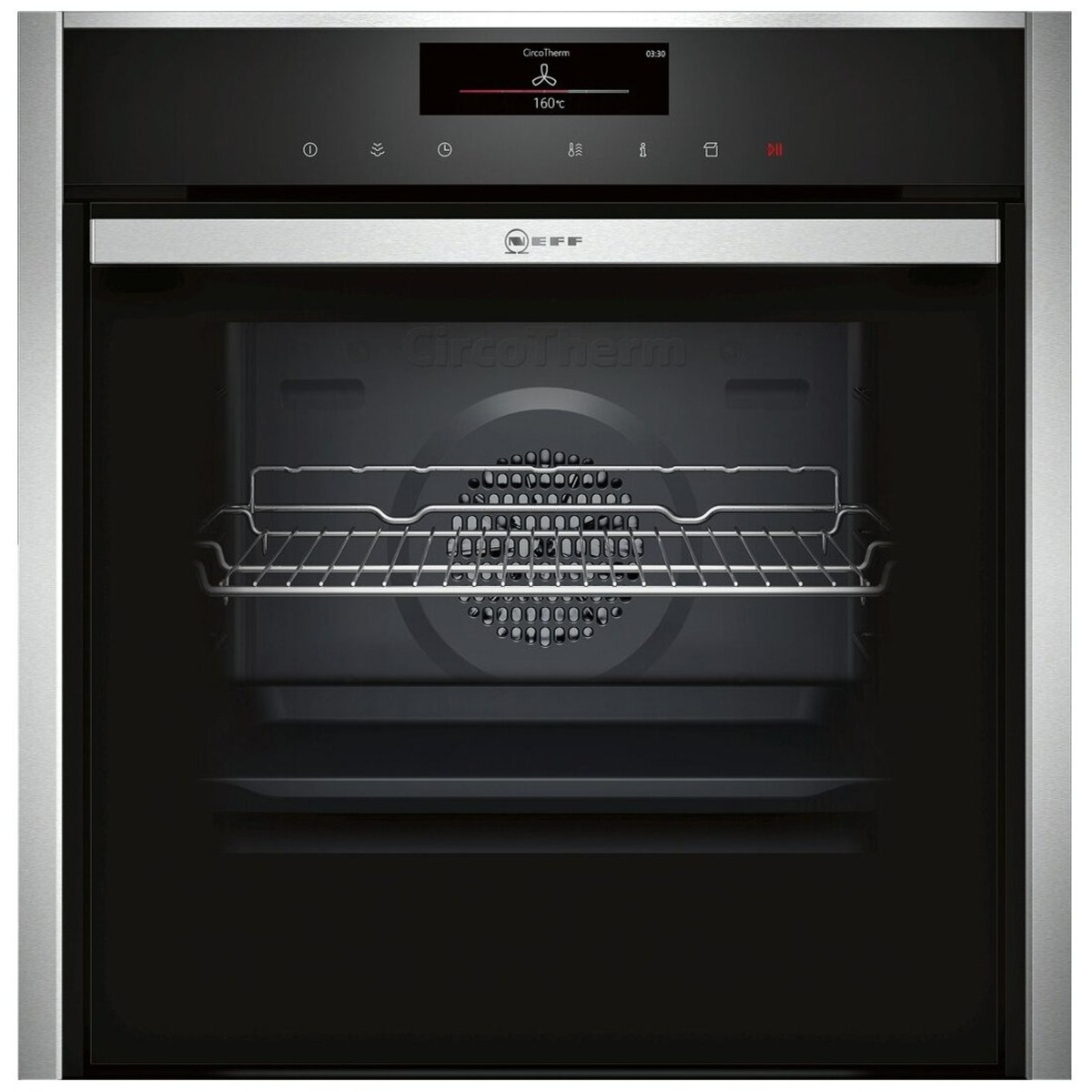 Духовой шкаф Neff B46FT64N0 (Цвет: Inox)