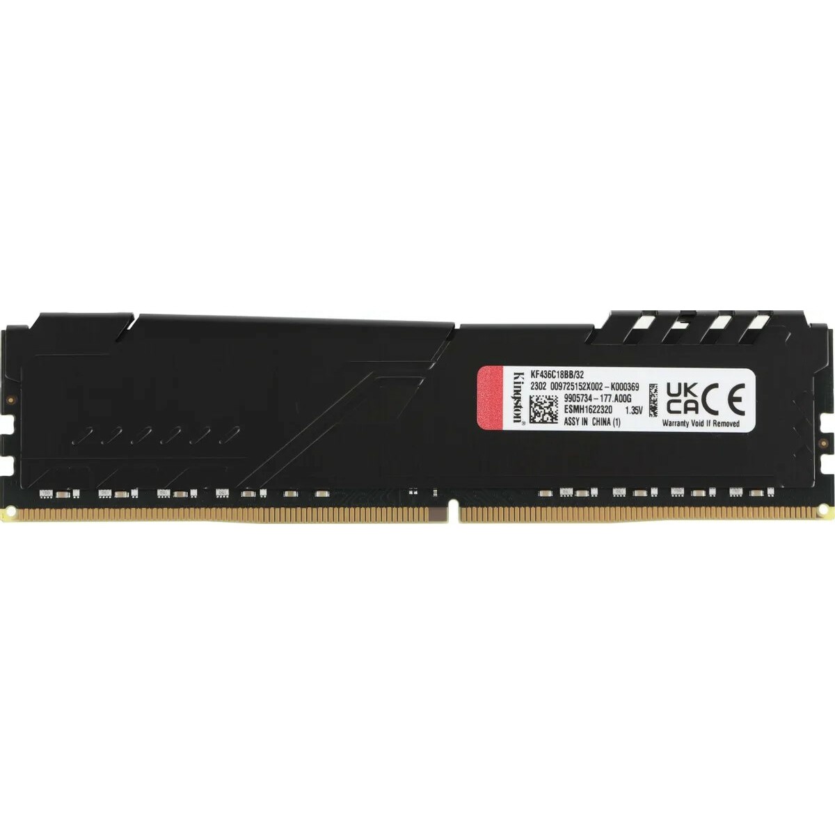 Память DDR4 32Gb 3600MHz Kingston KF436C18BB/32 Fury Beast RTL PC4-28800 CL18 DIMM 288-pin 1.35В dual rank