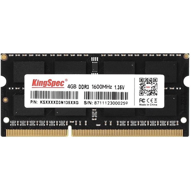 Память DDR3 4Gb 1600MHz Kingspec KS1600D3N13504G