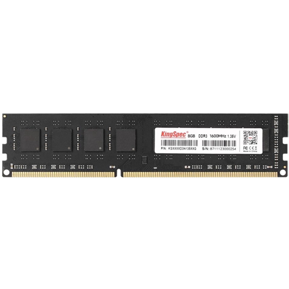 Память DDR3L 8Gb 1600MHz Kingspec KS1600D3P13508G