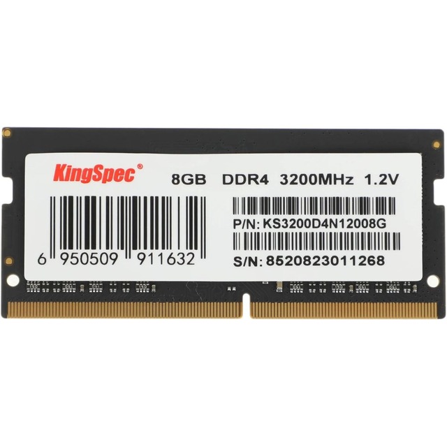 Память DDR4 8Gb 3200MHz Kingspec KS3200D4N12008G