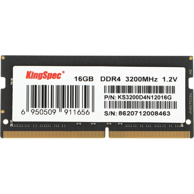 Память DDR4 16Gb 3200MHz Kingspec KS3200D4N12016G