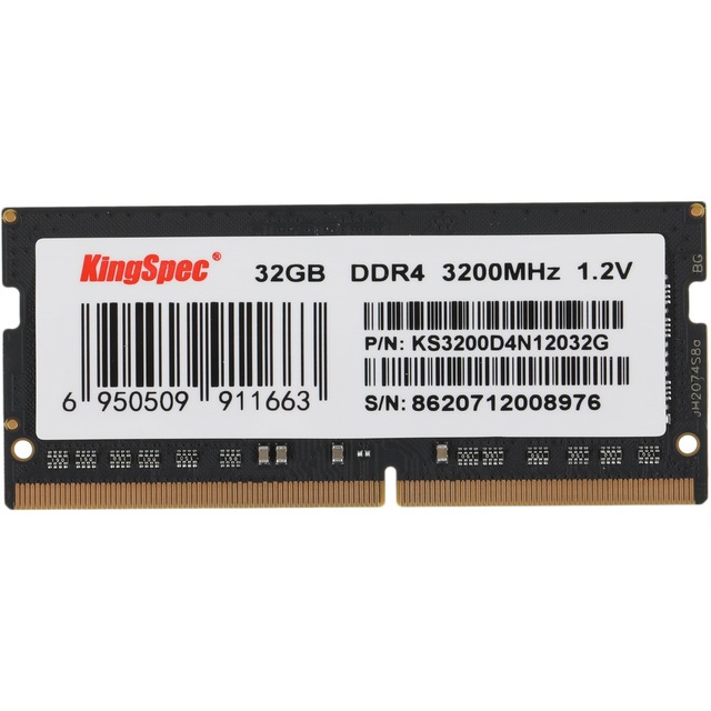 Память DDR4 32Gb 3200MHz Kingspec KS3200D4N12032G