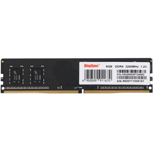 Память DDR4 8Gb 3200MHz Kingspec KS3200D4P12008G
