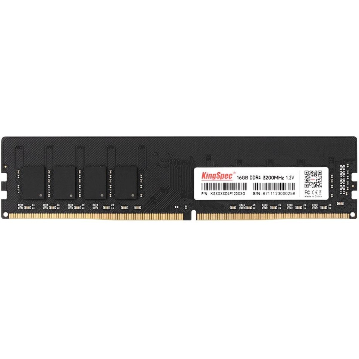 Память DDR4 16Gb 3200MHz Kingspec KS3200D4P12016G