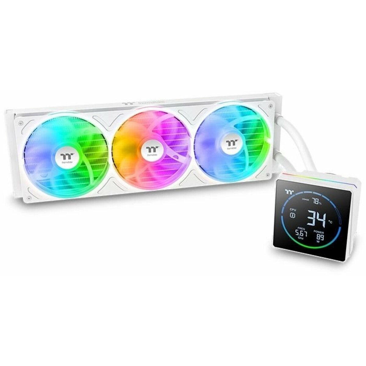 Система водяного охлаждения Thermaltake TH360-S V3 Snow ARGB