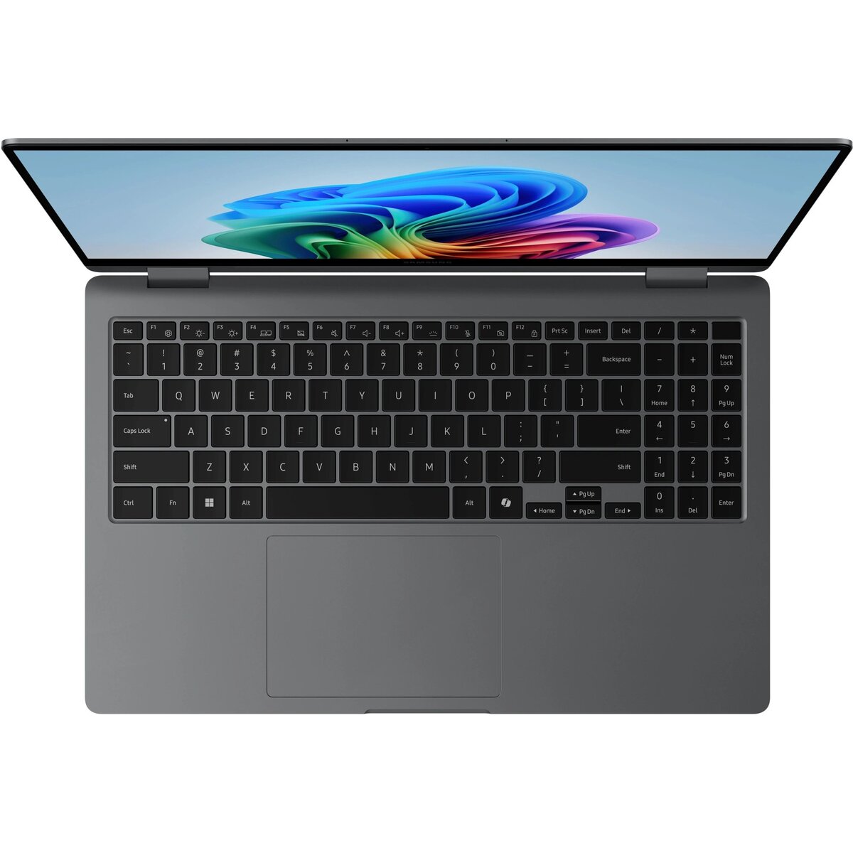 Ноутбук Samsung Galaxy Book 5 360 NP750 (Core Ultra 5 226V 2.1Ghz / 16Gb LPDDR5x / SSD512Gb / Intel Arc 130V / 15.6" / Windows 11 Home / gray) (NP750QHA-LG1IN)