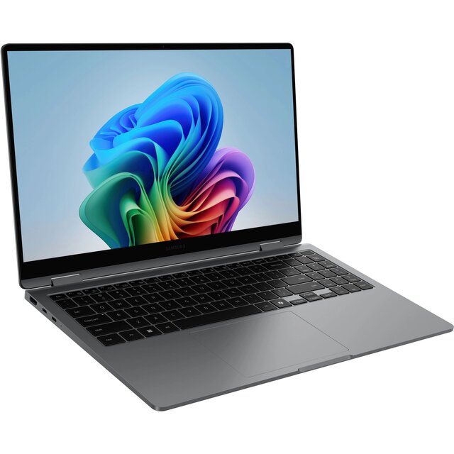 Ноутбук Samsung Galaxy Book 5 360 NP750 (Core Ultra 5 226V 2.1Ghz / 16Gb LPDDR5x / SSD512Gb / Intel Arc 130V / 15.6" / Windows 11 Home / gray) (NP750QHA-LG1IN)