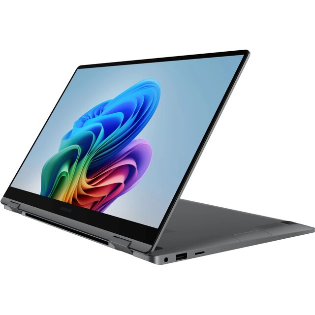 Ноутбук Samsung Galaxy Book 5 360 NP750 (Core Ultra 5 226V 2.1Ghz / 16Gb LPDDR5x / SSD512Gb / Intel Arc 130V / 15.6" / Windows 11 Home / gray) (NP750QHA-LG1IN)