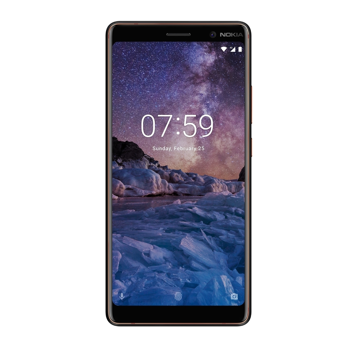 Смартфон Nokia 7 Plus (Цвет: Black / Copper)