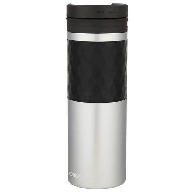 Термокружка Contigo Glaze 0.47л. (Цвет: Gray / Black)