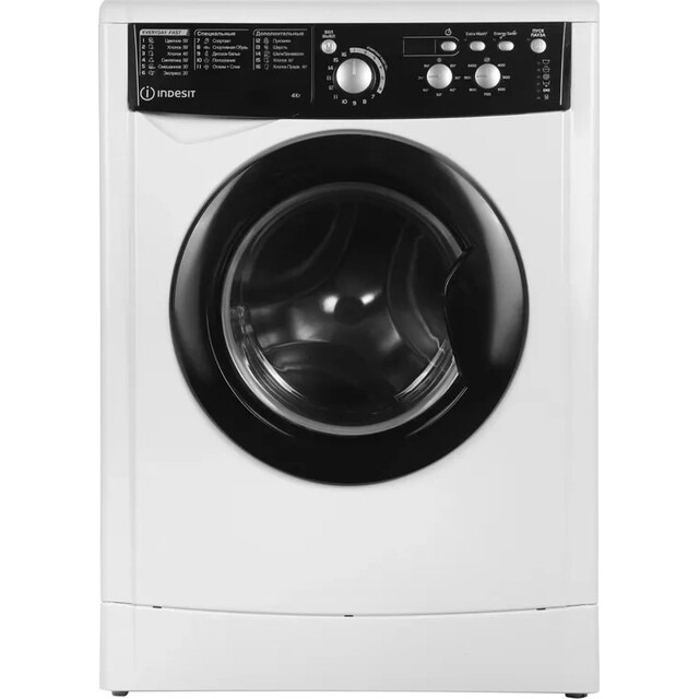 Стиральная машина Indesit EWUD 4105 BK CIS, белый