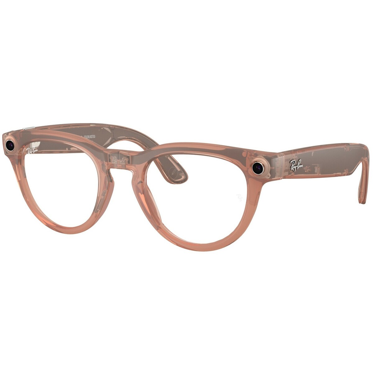 Умные очки Ray-Ban Meta Headliner RW4013 (Gen2) (Цвет: Matte Peach / Transition Grey)