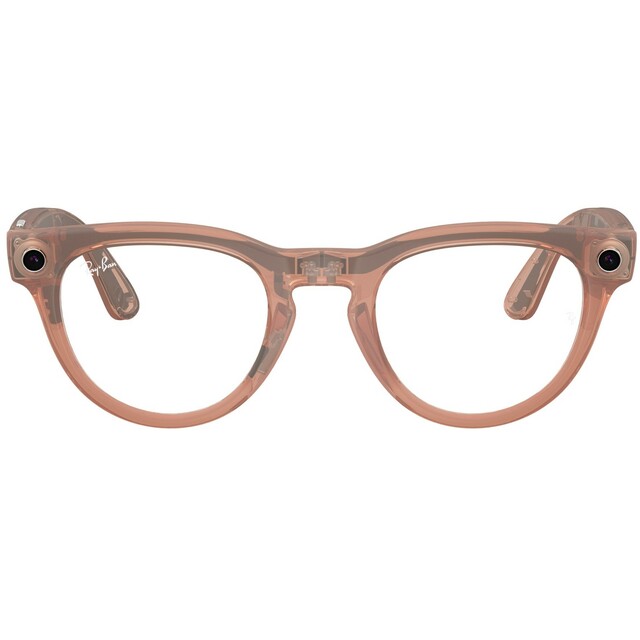 Умные очки Ray-Ban Meta Headliner RW4013 (Gen2) (Цвет: Matte Peach / Transition Grey)
