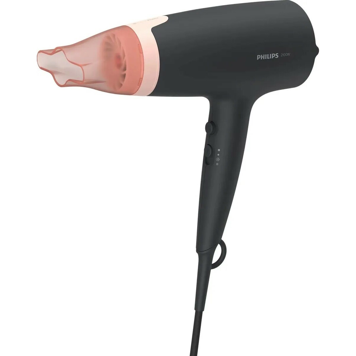 Фен Philips BHD350 / 10 (Цвет: Black / Pink)
