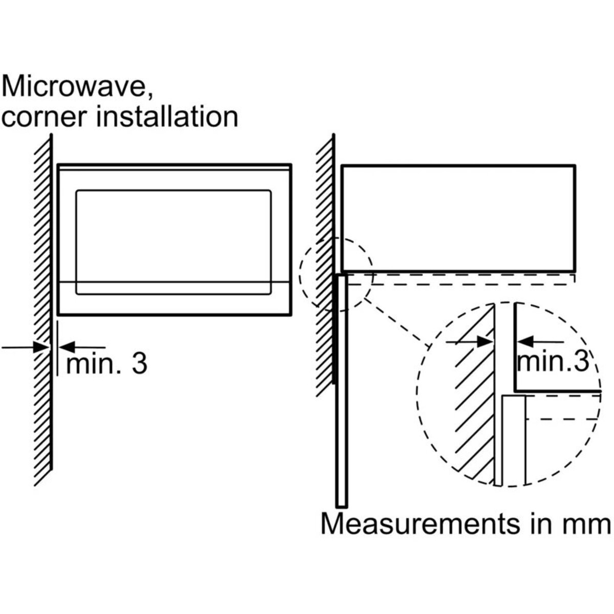 Микроволновая печь Bosch BFL524MB2, черный