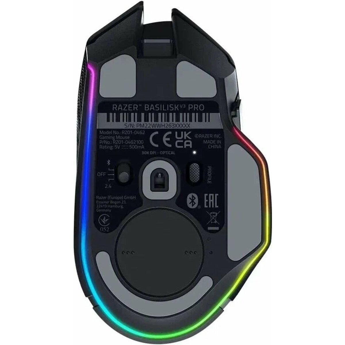 Мышь Razer Basilisk V3 Pro, черный 