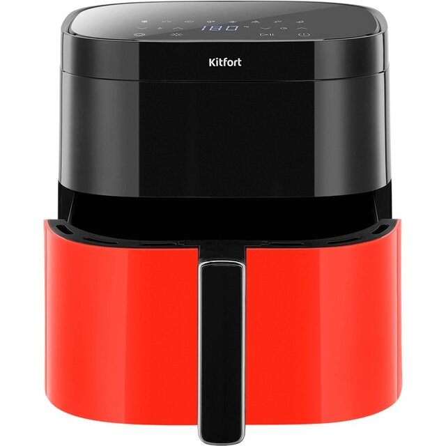Аэрогриль Kitfort КТ-2291 (Цвет: Red / Black) Аэрогриль Kitfort КТ-2291 (Цвет: Red / Black)