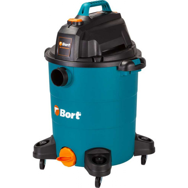 Строительный пылесос Bort BSS-1530-Premium (Цвет: Blue)