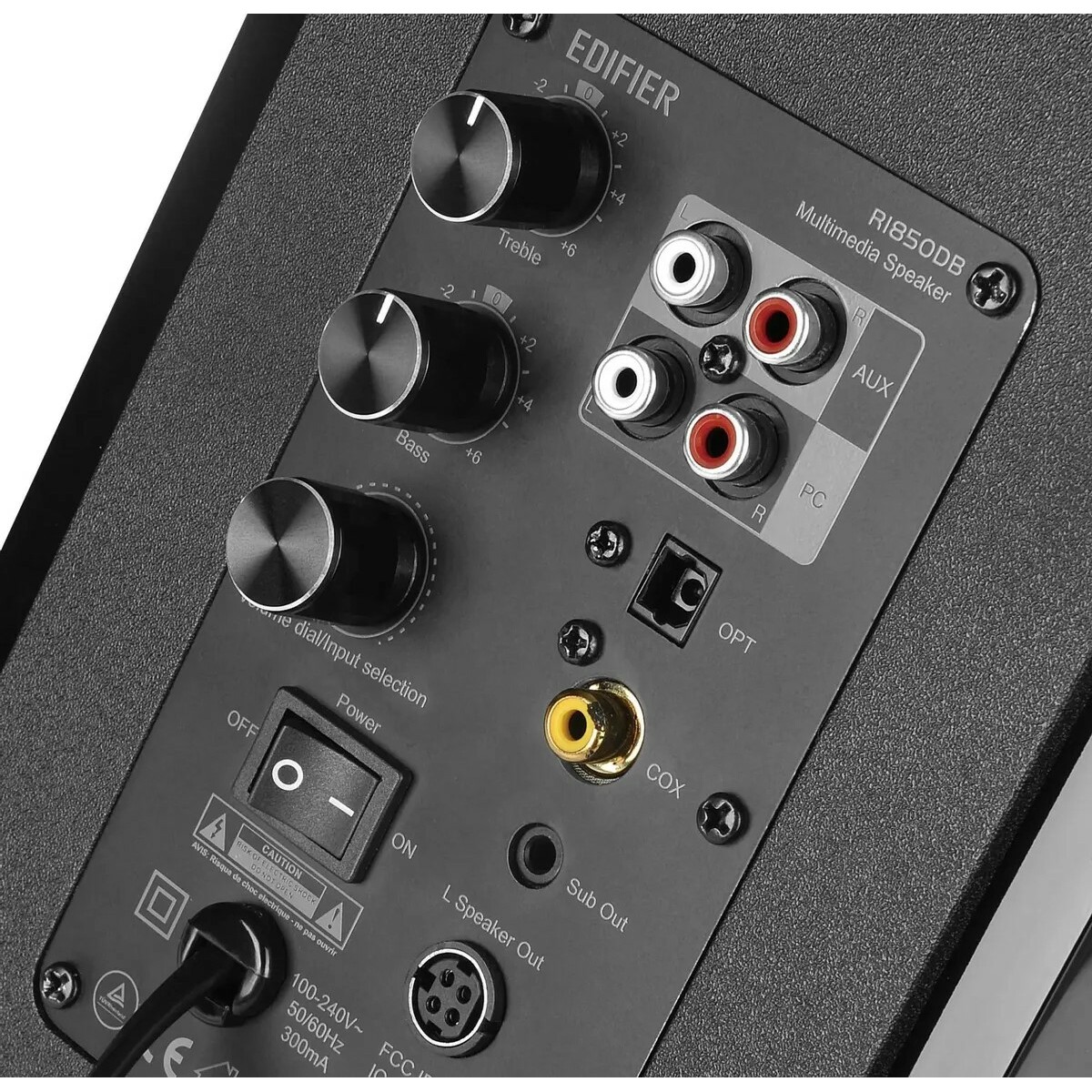 Колонки Edifier R1850DB 2.0, черный 