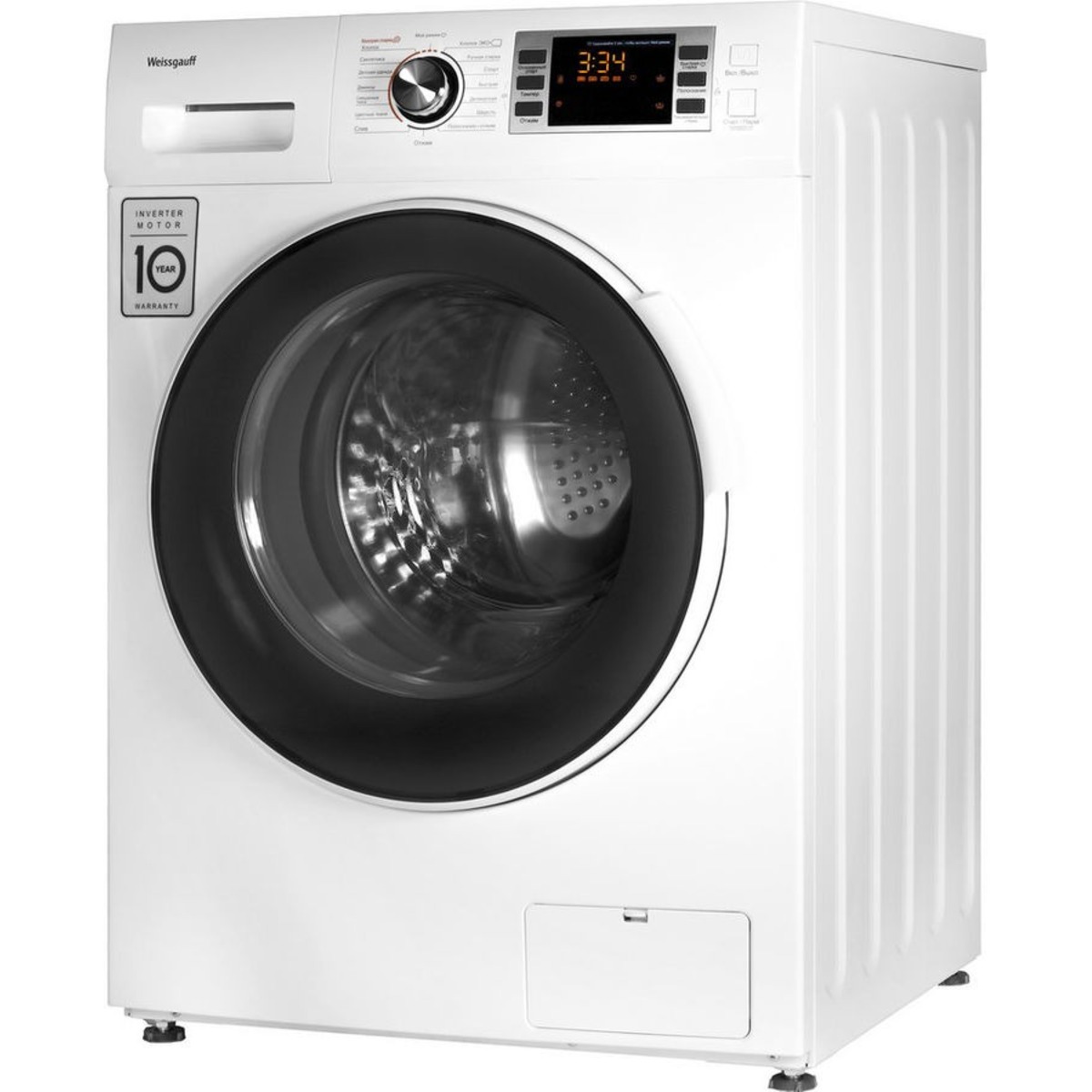 Стиральная машина Weissgauff WM 5649 DC Inverter (Цвет: White)