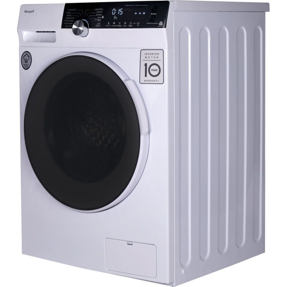 Стиральная машина Weissgauff WM 5649 DC Inverter Steam (Цвет: White)