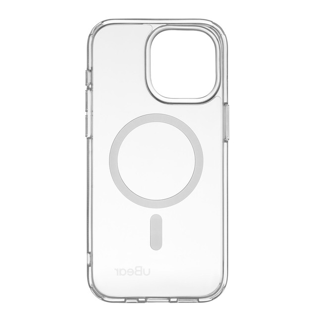 Чехол-накладка uBear Real Mag Case для смартфона Apple iPhone 15 Pro Max (Цвет: Crystal Clear)