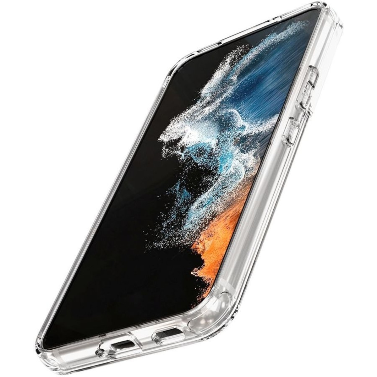 Чехол-накладка VLP Crystal Сase для смартфона Samsung Galaxy S22 (Цвет: Clear)