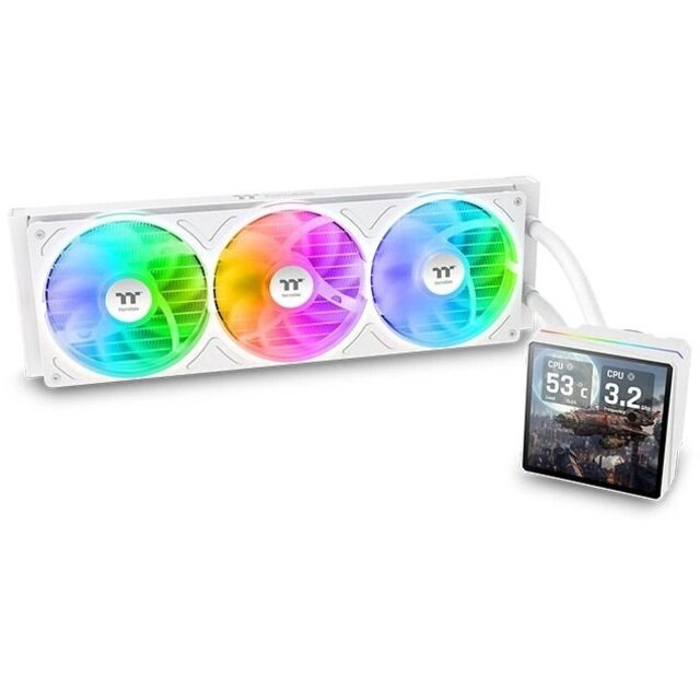 Система водяного охлаждения Thermaltake TH360 V3 Ultra Snow ARGB