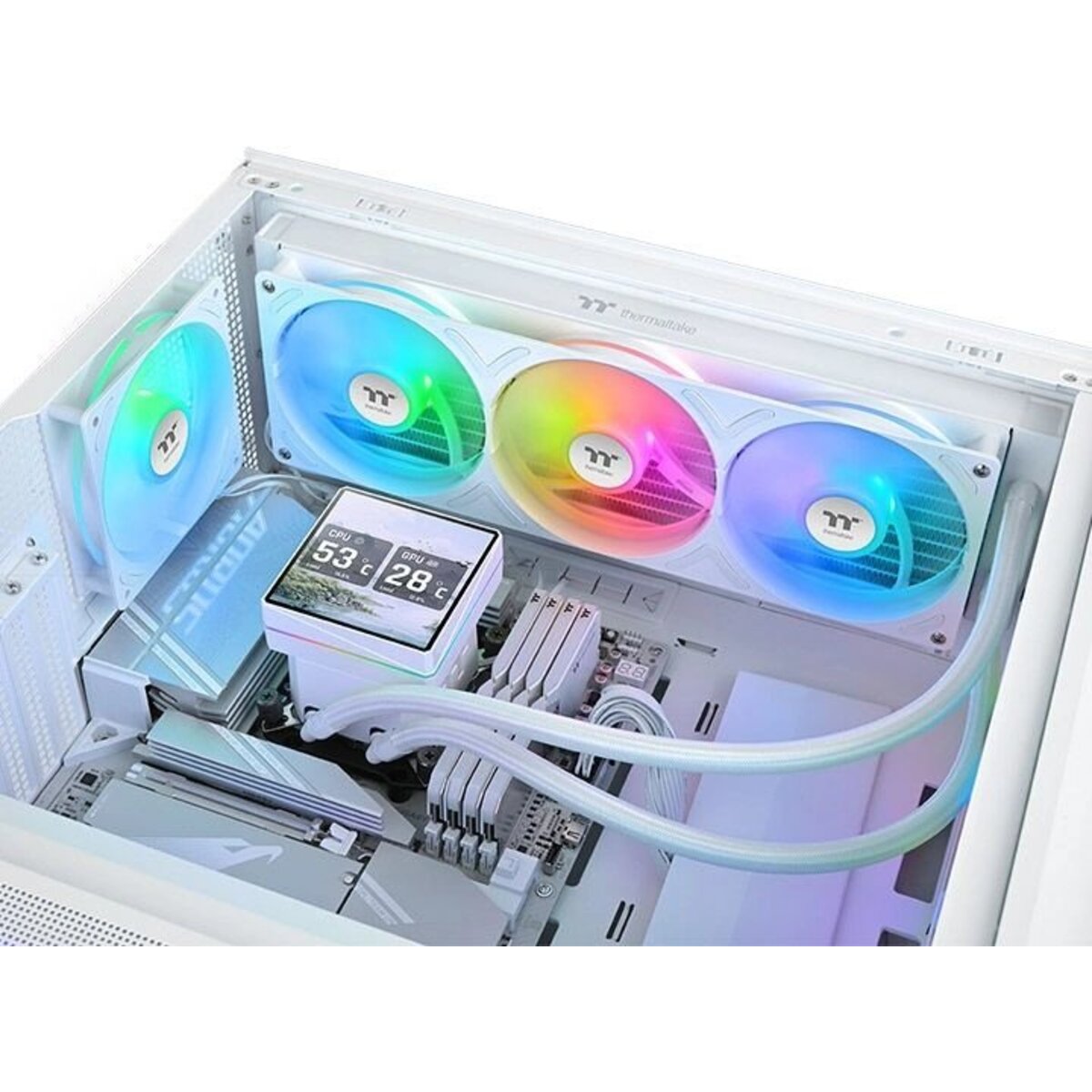 Система водяного охлаждения Thermaltake TH360 V3 Ultra Snow ARGB