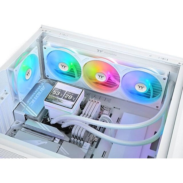 Система водяного охлаждения Thermaltake TH360 V3 Ultra Snow ARGB