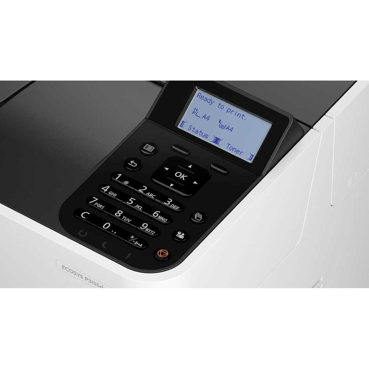Принтер лазерный KYOCERA P3155dn (Цвет: White)