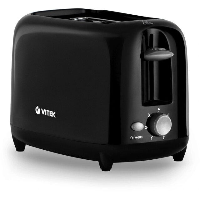Тостер Vitek Illusion VT-1573, черный