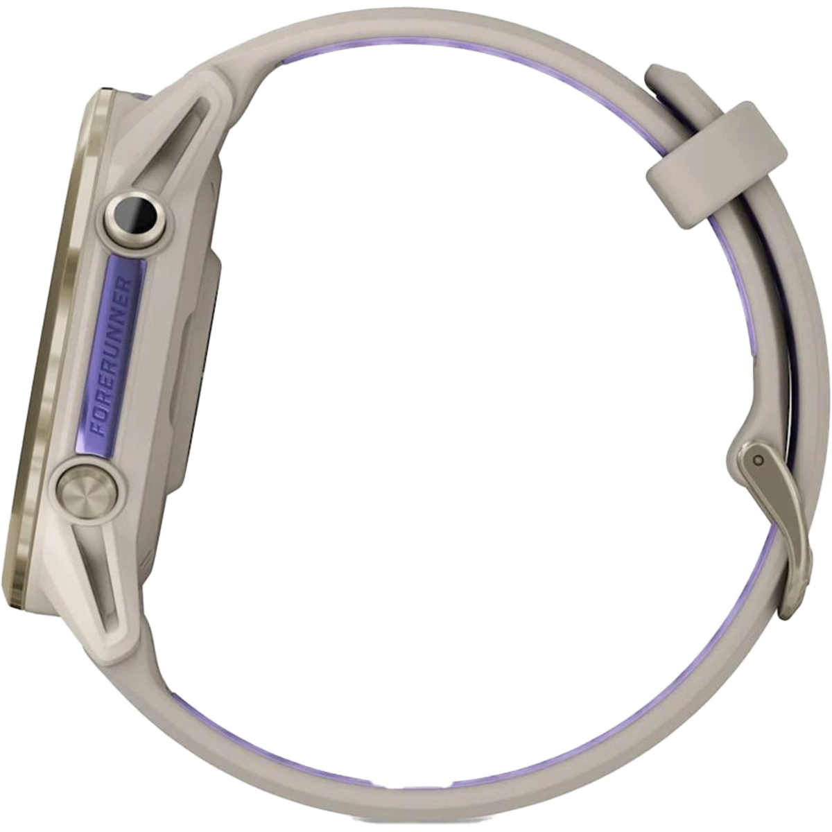 Умные часы Garmin Forerunner 970 47mm (Цвет: Soft Gold Titanium French Gray / Translucent Indigo)