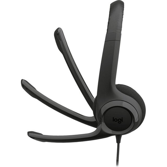 Компьютерная гарнитура Logitech H390, черный 