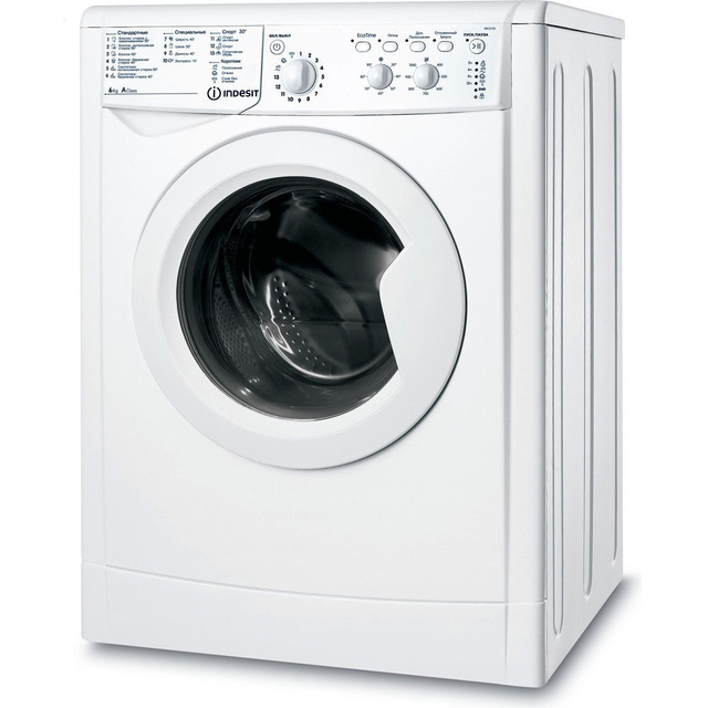 Стиральная машина Indesit EcoTime IWC 6105 (CIS) (Цвет: White)