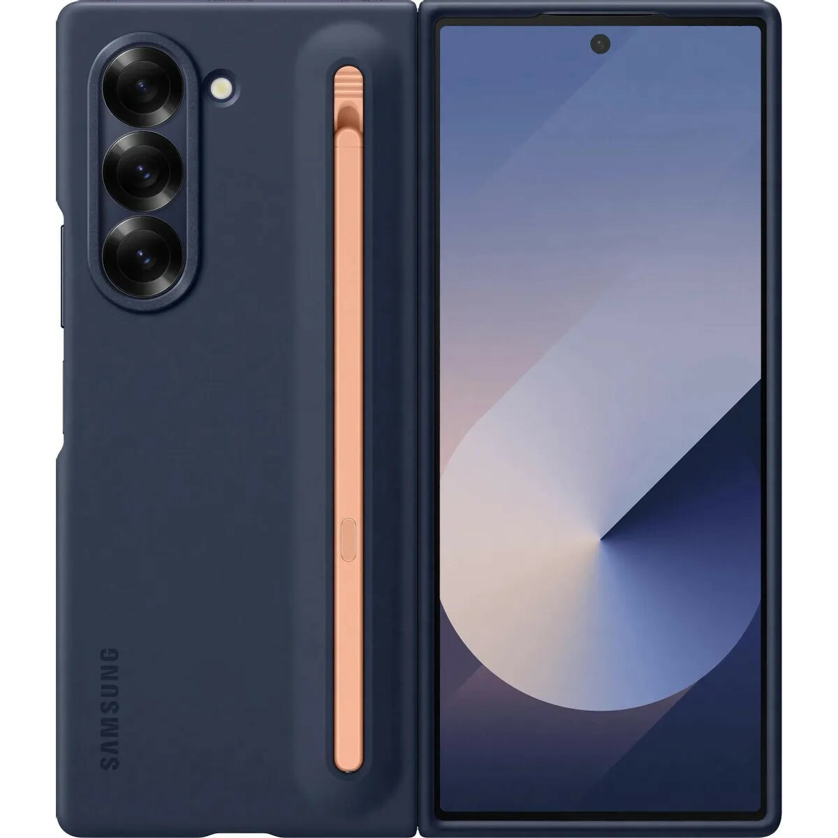 Чехол-книжка Samsung для Samsung Galaxy Z Fold6 Case S Pen Case Fold 6 (Цвет: Dark Blue)