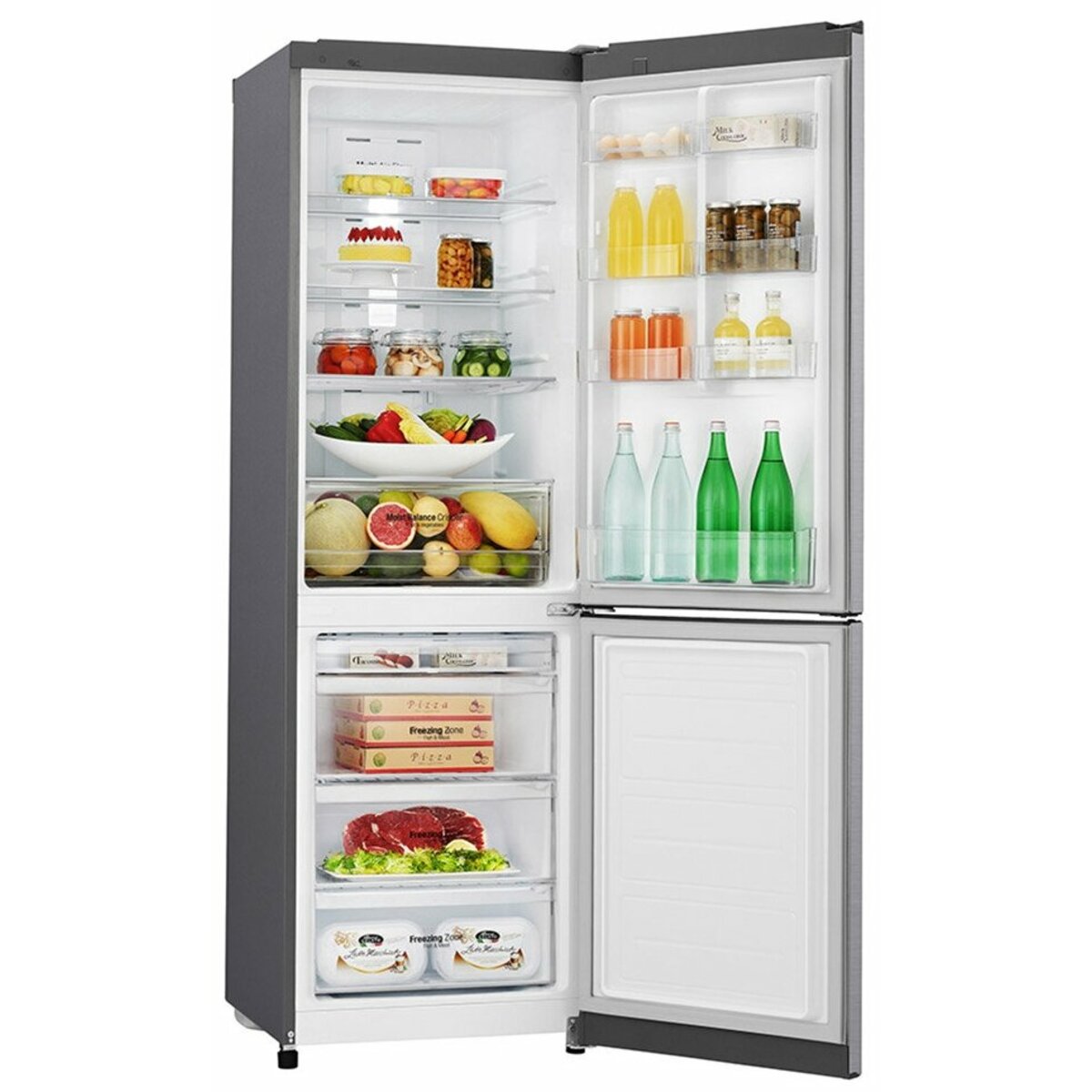Холодильник LG GA-B419SMHL (Цвет: Platinum Silver)