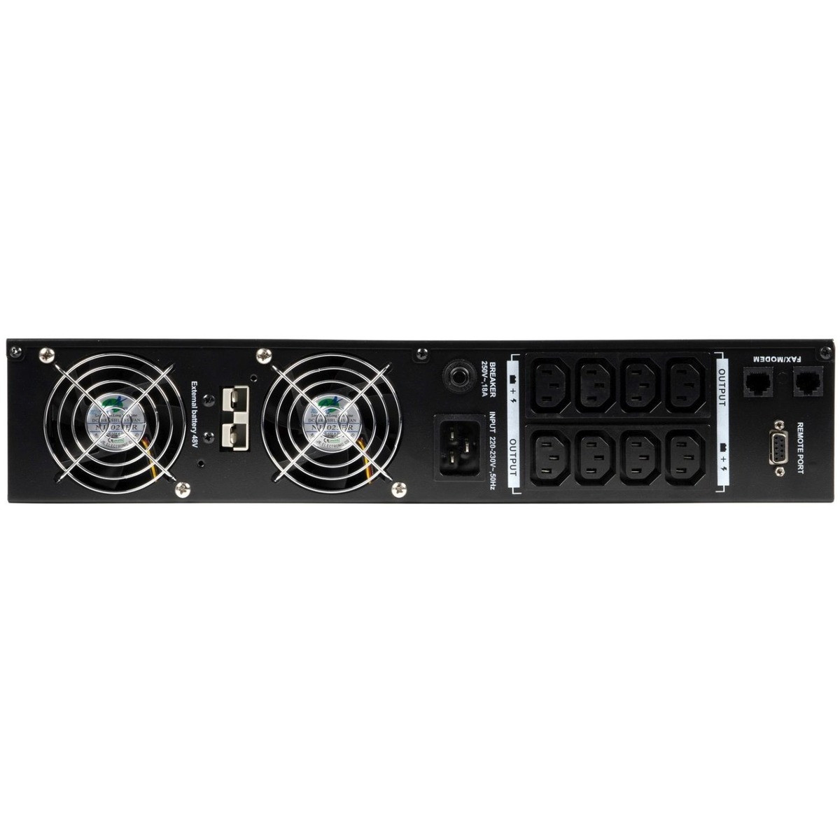 Источник бесперебойного питания Бастион Rapan-UPS 2000-Rack-IN-4X9-E