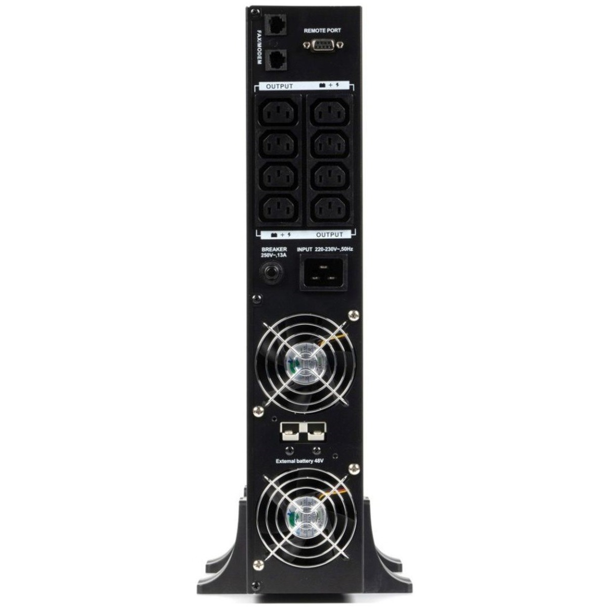 Источник бесперебойного питания Бастион Rapan-UPS 3000-Rack-IN-4X9-E