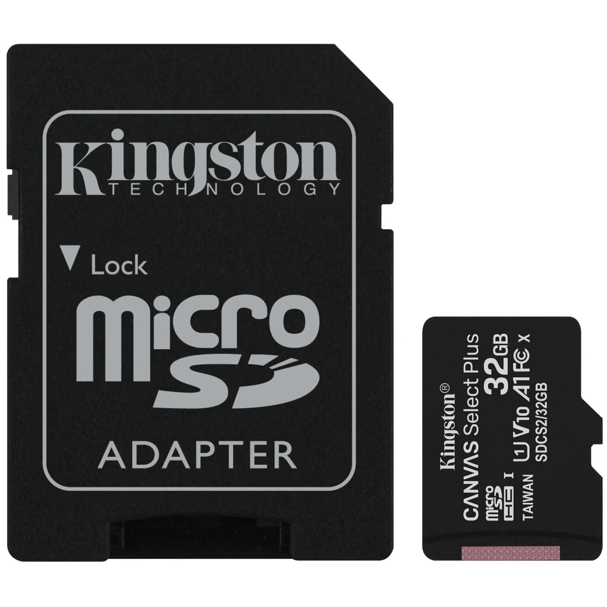 Карта памяти microSDHC Kingston SDCS2 / 32GB (Цвет: Black)