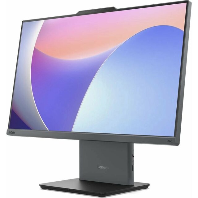 Моноблок Lenovo ThinkCentre neo 50a G5 (Core 5 210H 2.5Ghz/16Gb DDR5/SSD512Gb/Intel UHD Graphics/IPS/FHD (1920x1080)/noOS/keyboard+mouse/gray/WiFi/BT/Cam) 