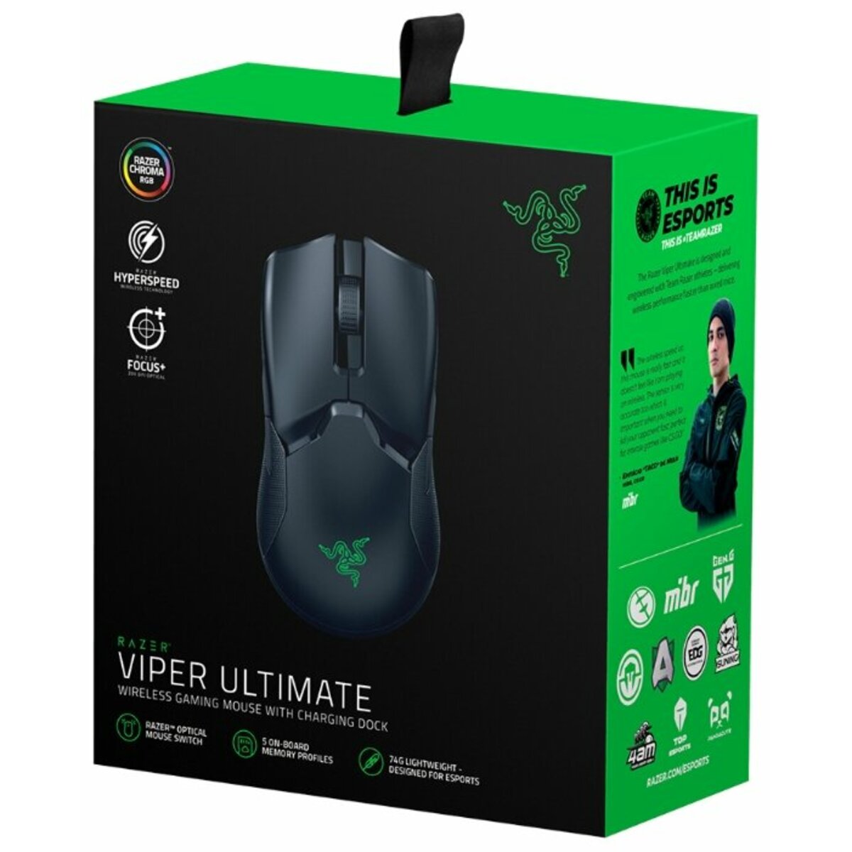 Беспроводная мышь Razer Viper Ultimate (Цвет: Black)
