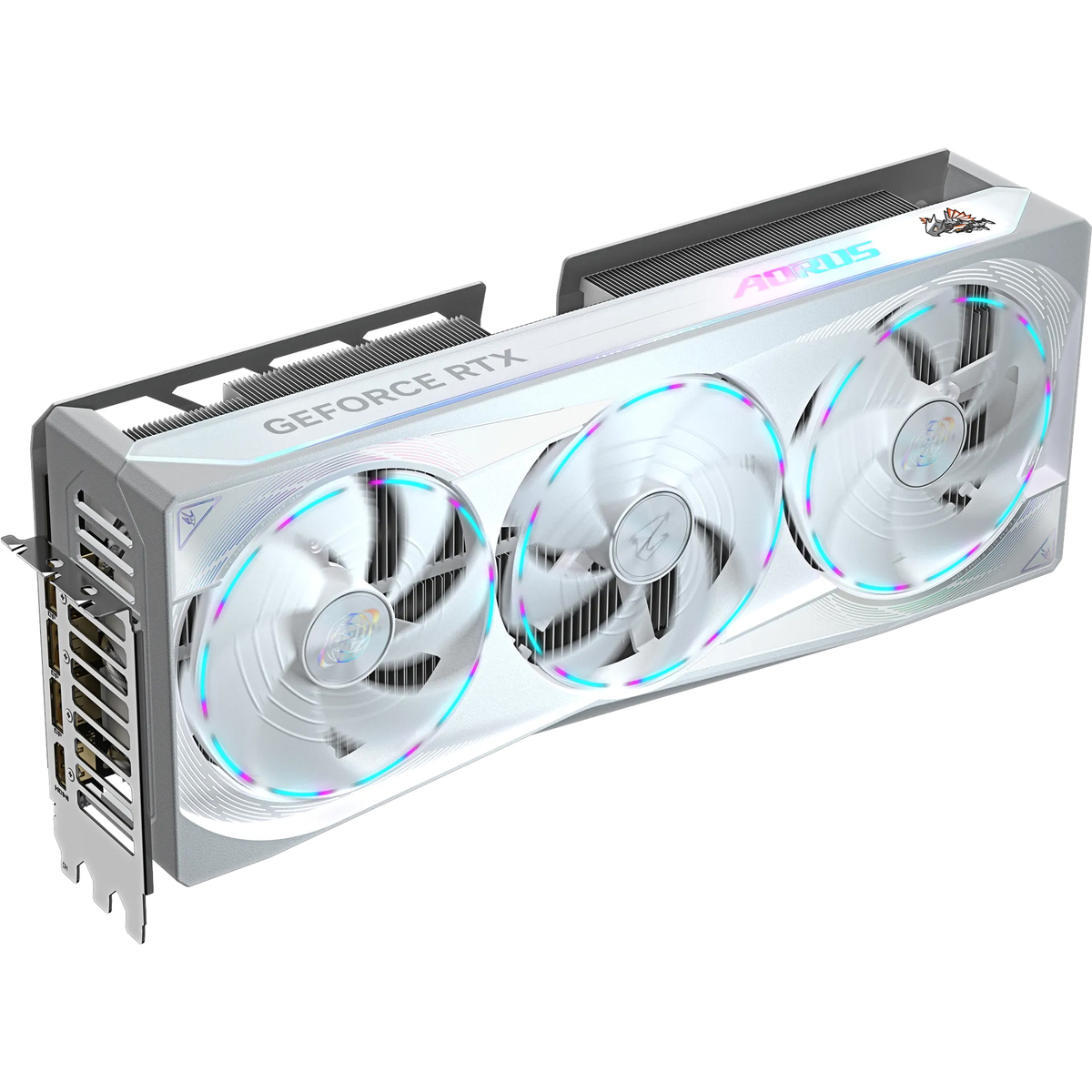 Видеокарта GIGABYTE AORUS GeForce RTX 5080 MASTER ICE 16G (GV-N5080AORUSM ICE-16GD)