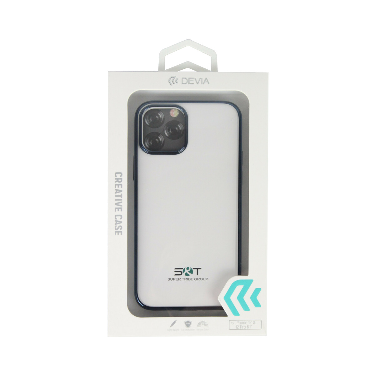 Чехол-накладка Devia Glimmer Case для смартфона iPhone 12 / 12 Pro (Цвет: Blue)