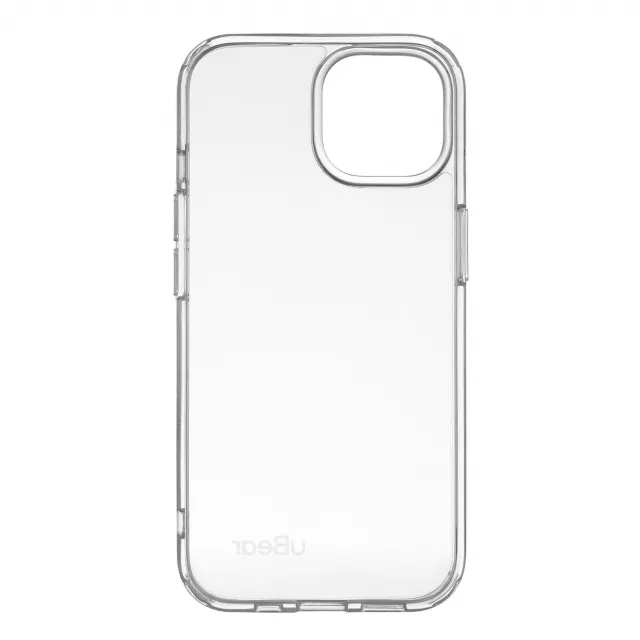 Чехол-накладка uBear Real Case для смартфона Apple iPhone 15 (Цвет: Crystal Clear)