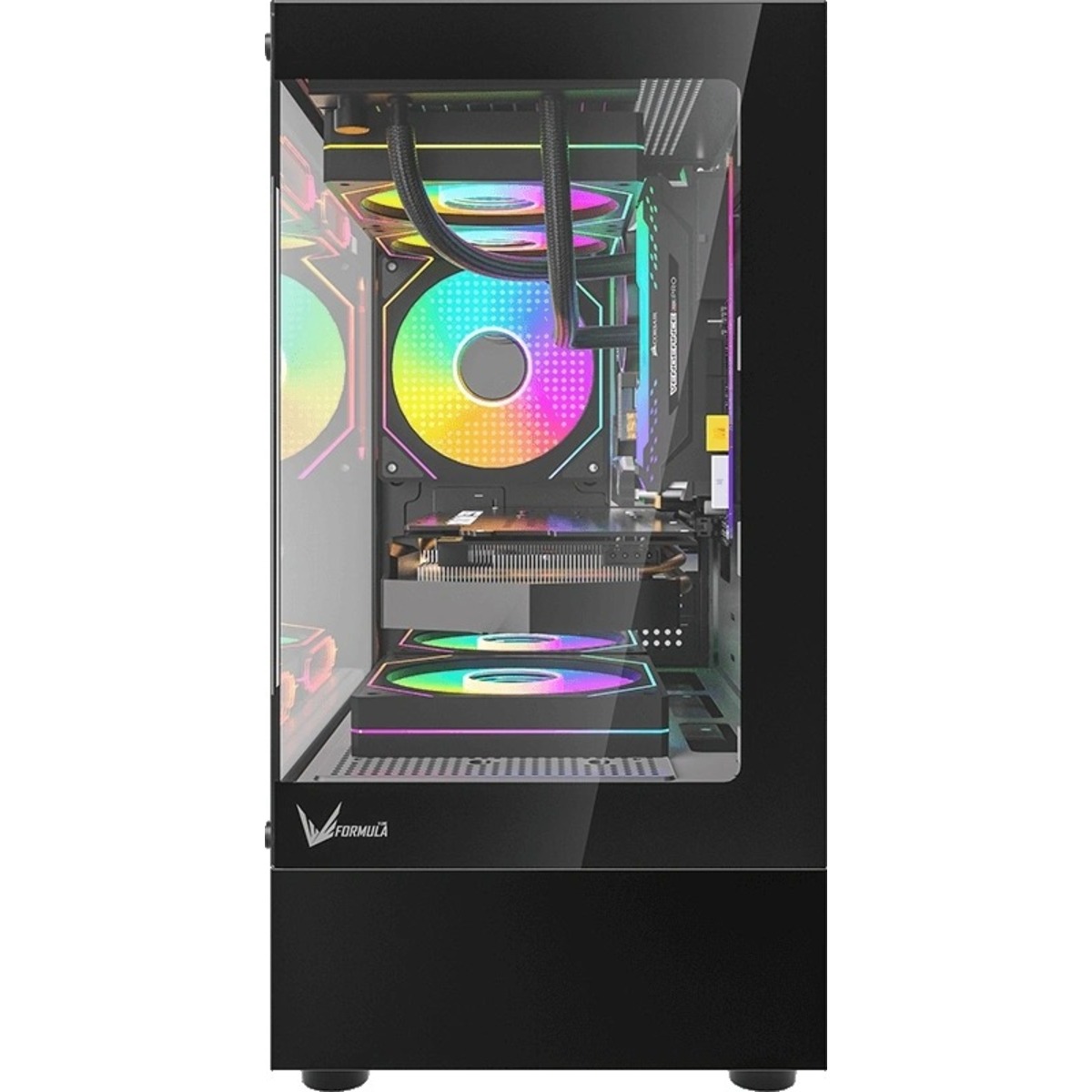 Корпус Formula Crystal Z1CM Plus AR, черный