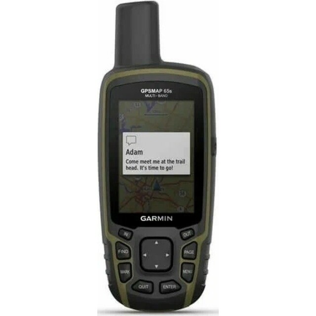 Навигатор Garmin GPSMAP 65S, черный