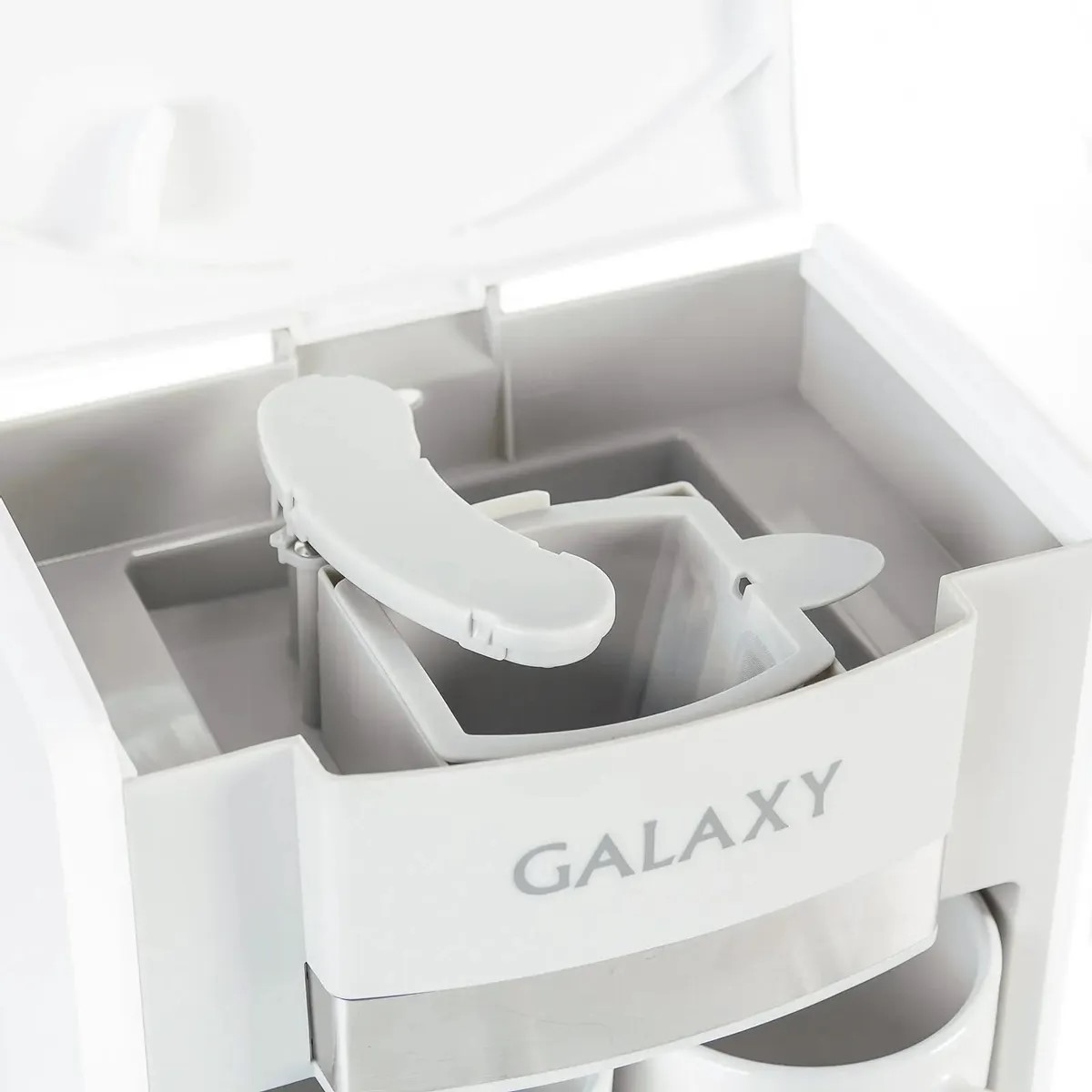 Кофеварка капельная Galaxy Line GL 0708, белый