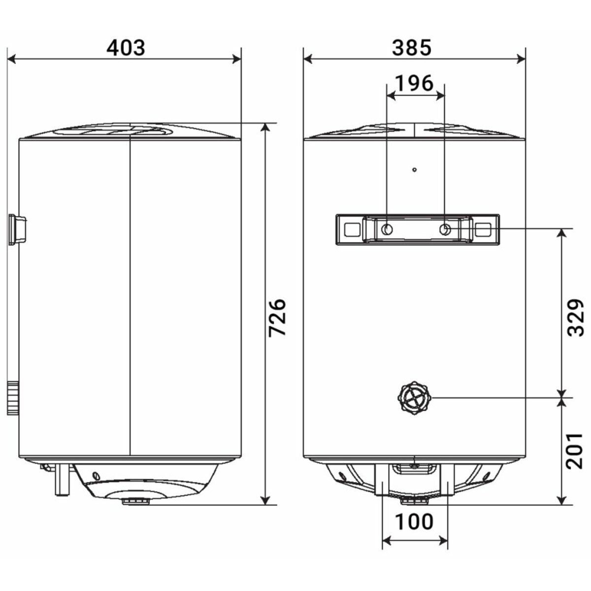 Водонагреватель Zanussi ZWH/S 50 Lorica (Цвет: White)